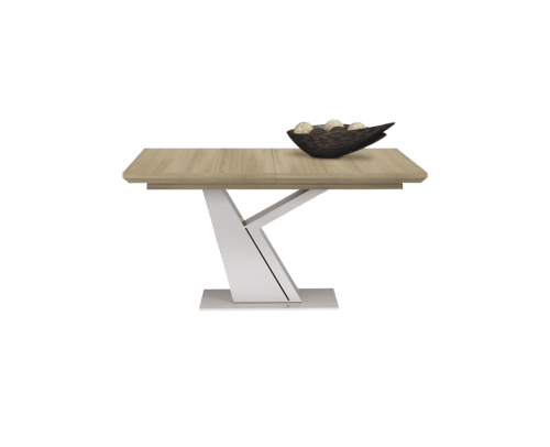 Table pied gris “Y” avec allonge Setis