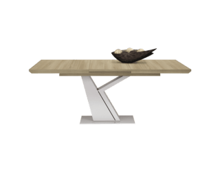 Table pied gris “Y” avec allonge Setis