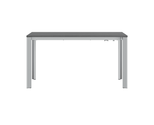 Table Extenso petit format pieds aluminium