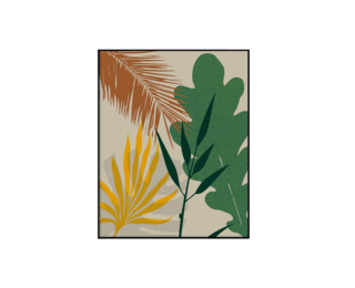 Printbox Jungle palmier vert